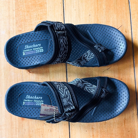 Skechers | Shoes | Womens Skechers Reggae Nature Tribe Sandal | Poshmark